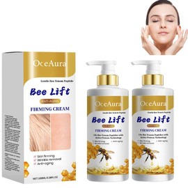 Identicalven 2Pcs Bee Venom Skin Firming Cream, BeeLift Anti-Aging Firming Cream, Wrinkle Removal to Restore Skin Elasticity For All Skin Types