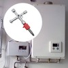 4 Way Sillcock Key Cross Key Zinc Alloy Multifunction Universal