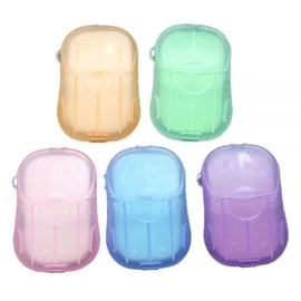 Portable Paper Soap (20 Sheets) Travel-Friendly Academy Group Promotional Items Promotional Printing / 휴대용 종이비누 20매 여행용 학원 단체 판촉물 홍보 인쇄