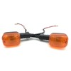 SPNUVR 2Pcs Rear Motorcycle turn signals Winker Indicators light for