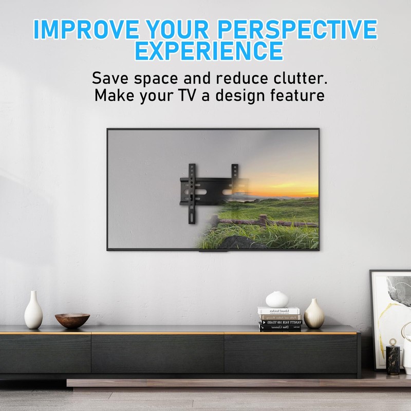 TV Wall Mount, Tiltable TV Wall Mount, Universal TV Mount