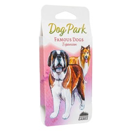 Dog Park Strategy Board Game Famous Dogs Expansion by Birdwood Games, Adds New Characters with 29 New Cards, Family Board Game