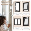 Bwintech Pack of 5 White Keyless Window Restrictor, UPVC Window