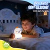 Attivolife Elephant Night Light, Cute Elephant Squishy Silicone Touch Lamp,