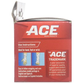 ACE-207602 Elastic Bandage 2 Inch (pack of 1) w/Hook Closure,2 Inch (Pack of 1)