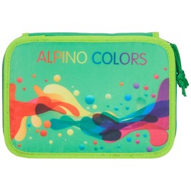 Alpino 136400 Pencil Case 2 Levels Multi-Coloured