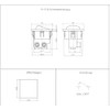 Built-in Rocker Switch, Rocker Switch 6 A 250 V ~