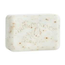 Pre de Provence Artisanal Soap Bar, Enriched with Organic Shea Butter, Natural French Skincare, Quad Milled for Rich Smooth Lather, 8.8 Ounce, White Gardenia
