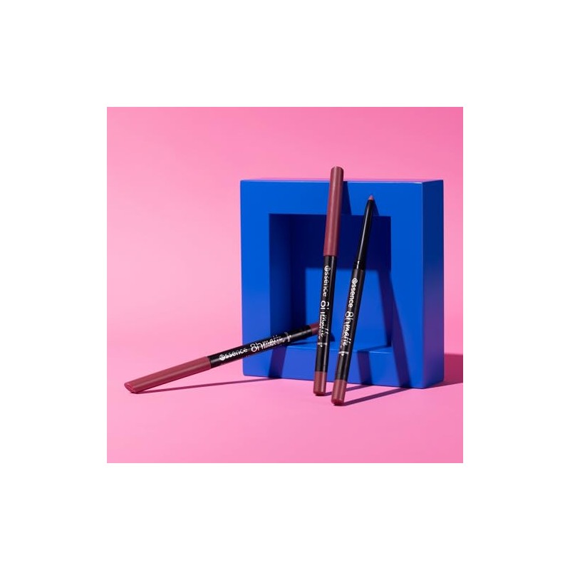 essence 8h Matte Comfort Lip Liner, No. 06, Nude, Long-Lasting,