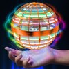 AMERFIST 2023 Cosmic Boomerang Orb Ball - Flying Sphere Toy with Galactic Fidget Spinner Effect - Hand Drone Orbit - Cool Gift for Outdoor Play - Ideal for Boys, Girls, and Teens (Orange)