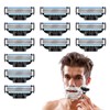 DMNQ 12 x Mach 3 Blades Razor Blades Proglide Blades