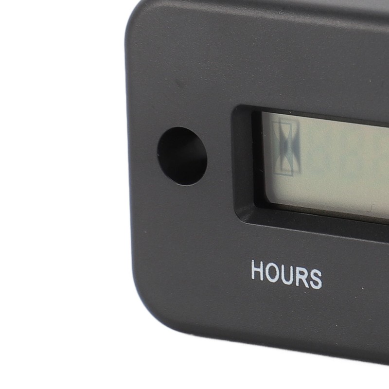 Digital Hour Meter High Accuracy LCD Display Mini Waterproof Engine