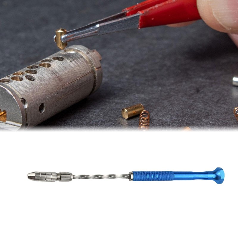 Fonowx Semi Automatic Spiral Hand Drill Rotary Tool Portable for