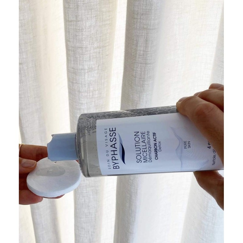 Byphasse Solución Micelar Desmaquillante Carbón Activo 500 ml