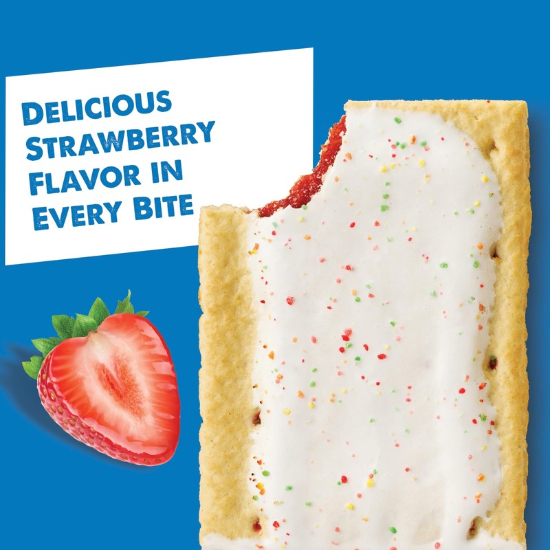 Pop-Tarts Toaster Pastries, Breakfast Foods, Kids Snacks, Family Pack, Frosted