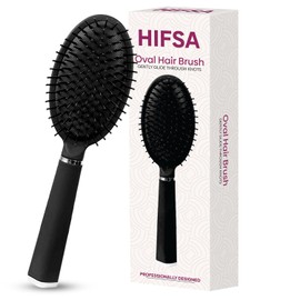 Hair Brush Women Detangling Blow Drying Paddle Hair Brush Professional Flexible Nylon Bristles Anti Frizz Styling Comb For Wet Dry Hair Ideal For Men Women Hair Salon Accessory(1pc)