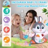 MOONTOY Baby Crawling Toys 6 to 12 Months,Bunny Musical Toy