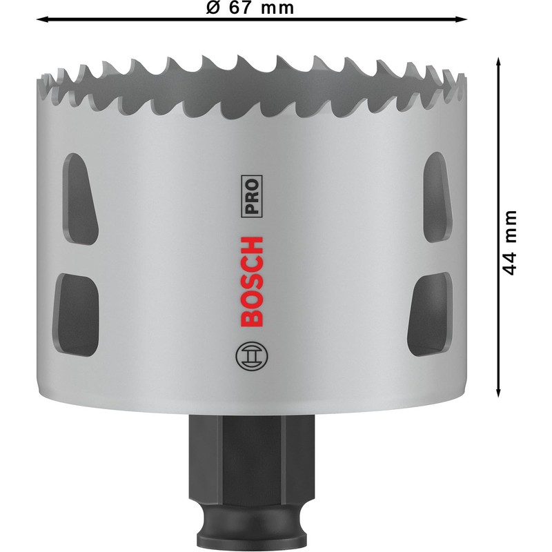 Bosch 1 x PRO Multi Material Power Change Plus Hole