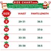 COOLOMG Women's Christmas Leggings Ugly Santa Funny Costume Tights Full-Length