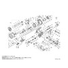 Genuine Part 22 Stella C3000XG Drag Knob Pair Part No