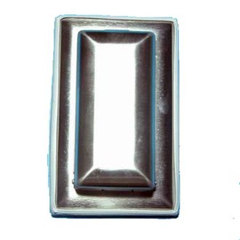 Marinco 7879CR Marine Stainless Steel Waterproof Electrical Cover with Lift Lid (Fits 54700CR, 5262CRR, and 5739CR Duplex Receptacles)