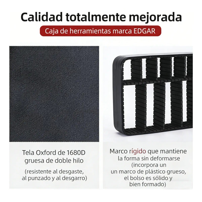 Estuche De Maquillaje Profesional Viaje Divisores Xl Negro Negro
