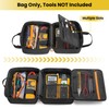 Rexmica Electric Tester Tool Storage Bag Compatible with Fluke Digital