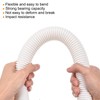 sourcing map Split Wire Loom Tubing PE Corrugated Pipe Conduit