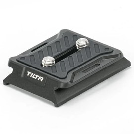 Tilta ARCA Manfrotto Dual Quick Release Plate – Black | Secure Connection | Strap Holder | Thumb Screws | TA-DQRP-B