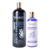 Keratina Efecto Espejo Gold + Shampoo Liso Perfecto