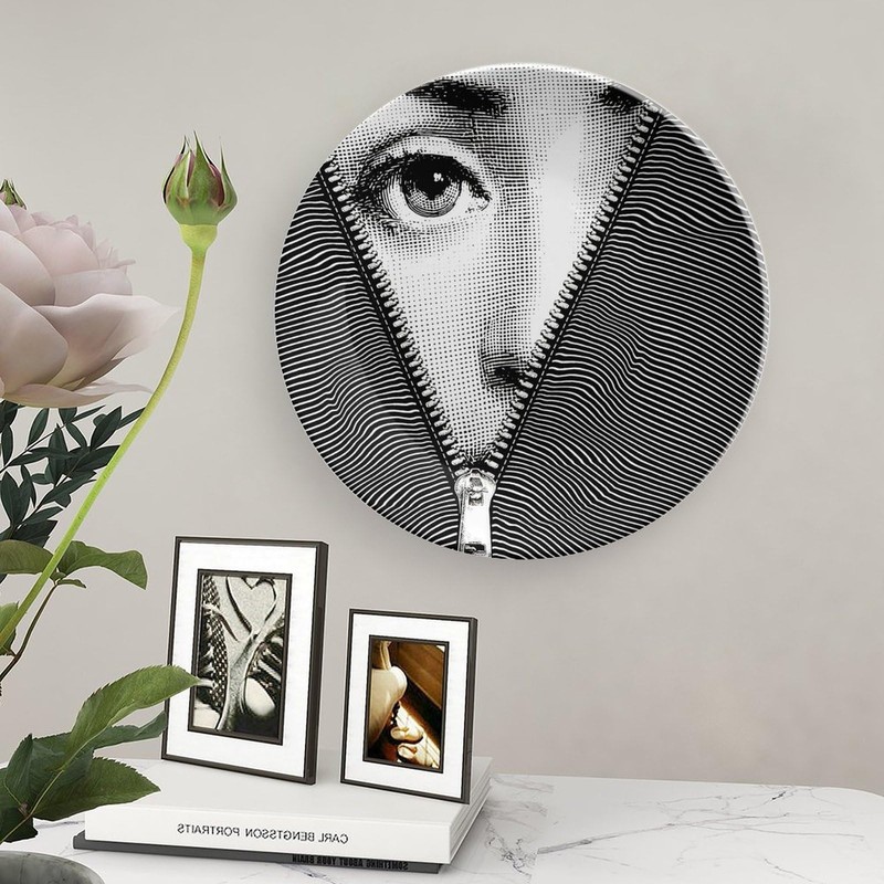 XYTDM Lina Cavalieri Flat Decorative Wall Plate Wall Hanging Decoration
