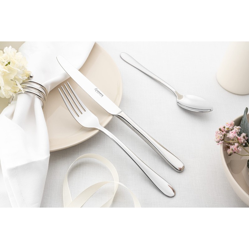 Grunwerg Windsor Carded 2-Piece Serving Fork and Spoon Set SVGFWDR/C,