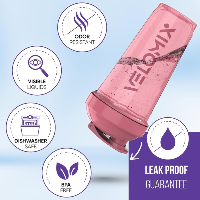 VELOMIX Shaker cups for protein shakes