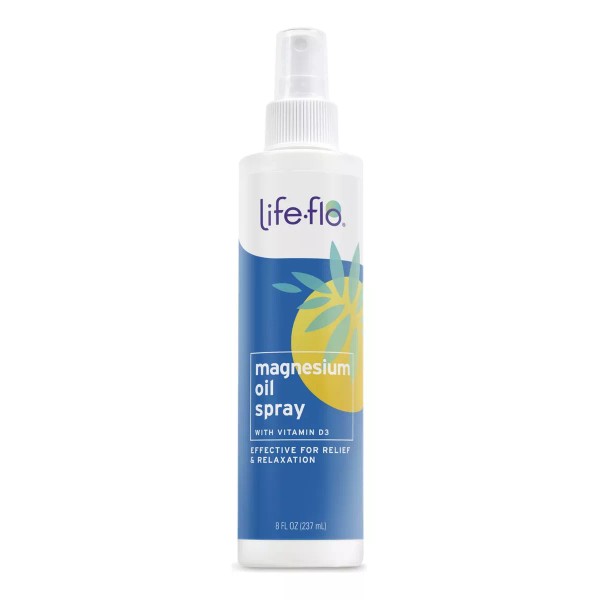 Life-flo, Spray De Aceite De Magnesio 237ml, Con Vitamina D3