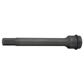 Tone HP4AH-12L Long Hexagon Socket for Impact, 1/2 inch (12.7 mm) Drive, Width of Both Sides 0.5 inches (12 mm)