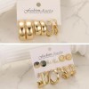 Aretes para Mujer;Joyeria 45 Pares Aretes Mujer Oro Pendientes Joyeria