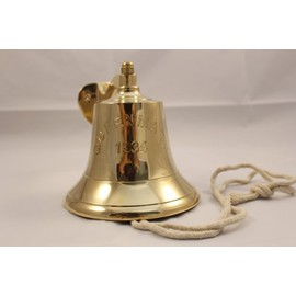 HS Queen Mary Brass Ship Bell w/Bracket