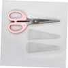 Mikinona 50Pcs Protective Scissor Covers Transparent Eyebrow Trimming Shear Protector
