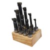 findmall 5/8" Boring Bar Set 12 Pcs Carbide Tipped Bars