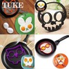 Breakfast Omelette Mold Silicone Egg Pancake Ring Shaper Cooking Tool