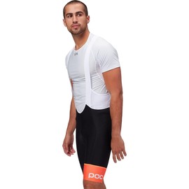 POC, Essential Road VPDs Bib Shorts, Uranium Black/Hydrogen White, Large