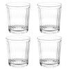 Gibson Home Moonstone 4 Piece 13.5 Ounce Double Old-Fashioned Glass