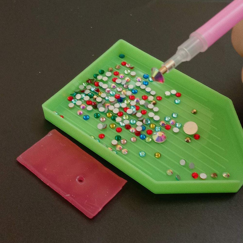 ダイヤモンドペインティング 接着剤 粘土 ダイヤモンドペインティング ワックス スクエア ダイヤモンドペインティング ペン ドリル 泥