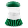 Libman Palm Brush with Soap Dispenser – Dish Brush for
