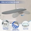 VerRich Foldable Wall Mounted Ironing Board 36” x 12”180°Rotatable Ironing
