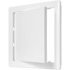 8" x 8" White Plastic Access Panel. Service Shaft Door