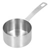 Tomotato Stainless Steel Measuring Cup with Scales 1/3 Cup Silver