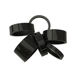 A Head Stem Spacer Spacers 6 1/8 Inch 3/5/8/10/15/20 mm Carbon Glossy