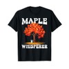 Maple Tree Tapping Sap Maple Syrup Mapple Tapper T-Shirt