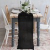 Table Runner Cheesecloth 10 FT Boho Rustic Table Runner Gauze
